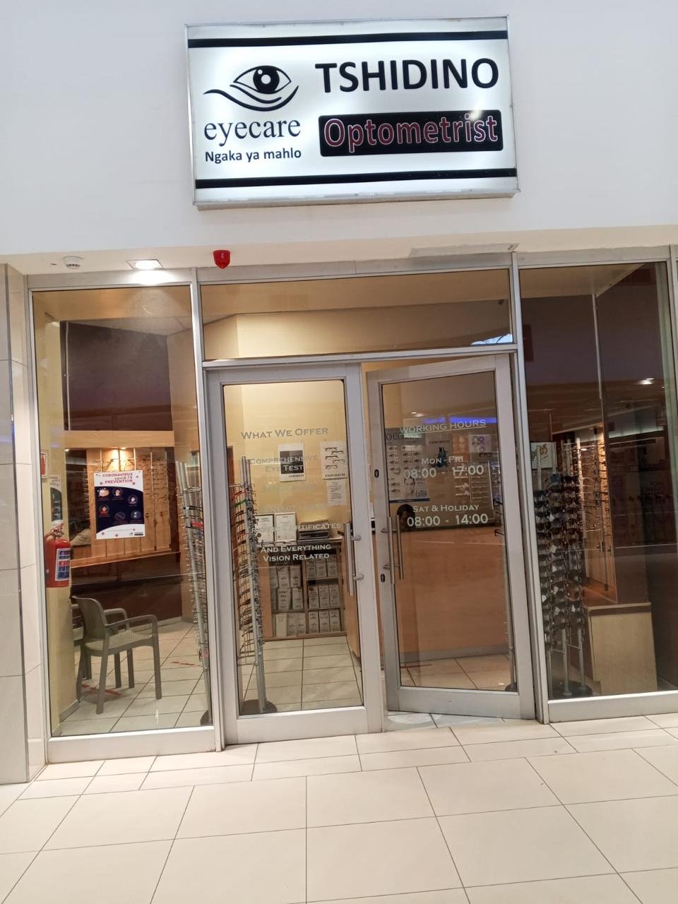 Driver's licence eye test service